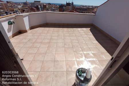 Rehabilitación de terraza Rehabilitación de terraza